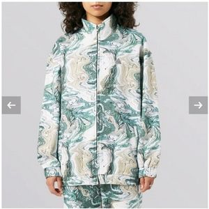 NWT HUF Swirl Oversized Fleece